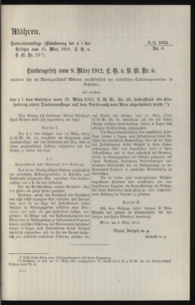 Verordnungsblatt des k.k. Ministeriums des Innern. Beibl.. Beiblatt zu dem Verordnungsblatte des k.k. Ministeriums des Innern. Angelegenheiten der staatlichen Veterinärverwaltung. (etc.) 19120615 Seite: 185