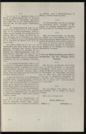 Verordnungsblatt des k.k. Ministeriums des Innern. Beibl.. Beiblatt zu dem Verordnungsblatte des k.k. Ministeriums des Innern. Angelegenheiten der staatlichen Veterinärverwaltung. (etc.) 19120826 Seite: 159