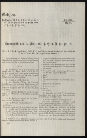 Verordnungsblatt des k.k. Ministeriums des Innern. Beibl.. Beiblatt zu dem Verordnungsblatte des k.k. Ministeriums des Innern. Angelegenheiten der staatlichen Veterinärverwaltung. (etc.) 19120826 Seite: 385