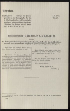 Verordnungsblatt des k.k. Ministeriums des Innern. Beibl.. Beiblatt zu dem Verordnungsblatte des k.k. Ministeriums des Innern. Angelegenheiten der staatlichen Veterinärverwaltung. (etc.) 19120826 Seite: 393