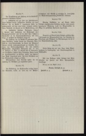 Verordnungsblatt des k.k. Ministeriums des Innern. Beibl.. Beiblatt zu dem Verordnungsblatte des k.k. Ministeriums des Innern. Angelegenheiten der staatlichen Veterinärverwaltung. (etc.) 19120826 Seite: 425