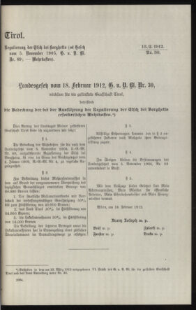 Verordnungsblatt des k.k. Ministeriums des Innern. Beibl.. Beiblatt zu dem Verordnungsblatte des k.k. Ministeriums des Innern. Angelegenheiten der staatlichen Veterinärverwaltung. (etc.) 19120826 Seite: 449