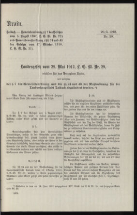 Verordnungsblatt des k.k. Ministeriums des Innern. Beibl.. Beiblatt zu dem Verordnungsblatte des k.k. Ministeriums des Innern. Angelegenheiten der staatlichen Veterinärverwaltung. (etc.) 19120826 Seite: 9