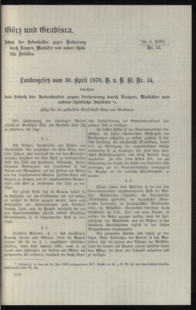 Verordnungsblatt des k.k. Ministeriums des Innern. Beibl.. Beiblatt zu dem Verordnungsblatte des k.k. Ministeriums des Innern. Angelegenheiten der staatlichen Veterinärverwaltung. (etc.) 19121031 Seite: 135