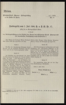 Verordnungsblatt des k.k. Ministeriums des Innern. Beibl.. Beiblatt zu dem Verordnungsblatte des k.k. Ministeriums des Innern. Angelegenheiten der staatlichen Veterinärverwaltung. (etc.) 19121031 Seite: 263