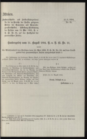 Verordnungsblatt des k.k. Ministeriums des Innern. Beibl.. Beiblatt zu dem Verordnungsblatte des k.k. Ministeriums des Innern. Angelegenheiten der staatlichen Veterinärverwaltung. (etc.) 19121031 Seite: 327