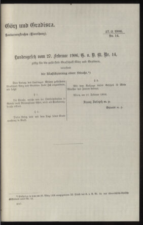 Verordnungsblatt des k.k. Ministeriums des Innern. Beibl.. Beiblatt zu dem Verordnungsblatte des k.k. Ministeriums des Innern. Angelegenheiten der staatlichen Veterinärverwaltung. (etc.) 19121031 Seite: 79