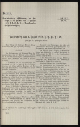 Verordnungsblatt des k.k. Ministeriums des Innern. Beibl.. Beiblatt zu dem Verordnungsblatte des k.k. Ministeriums des Innern. Angelegenheiten der staatlichen Veterinärverwaltung. (etc.) 19121031 Seite: 9