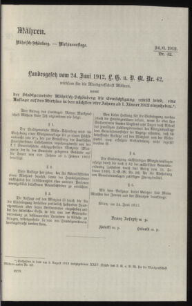 Verordnungsblatt des k.k. Ministeriums des Innern. Beibl.. Beiblatt zu dem Verordnungsblatte des k.k. Ministeriums des Innern. Angelegenheiten der staatlichen Veterinärverwaltung. (etc.) 19121115 Seite: 121