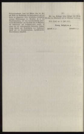 Verordnungsblatt des k.k. Ministeriums des Innern. Beibl.. Beiblatt zu dem Verordnungsblatte des k.k. Ministeriums des Innern. Angelegenheiten der staatlichen Veterinärverwaltung. (etc.) 19121115 Seite: 240