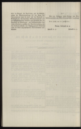 Verordnungsblatt des k.k. Ministeriums des Innern. Beibl.. Beiblatt zu dem Verordnungsblatte des k.k. Ministeriums des Innern. Angelegenheiten der staatlichen Veterinärverwaltung. (etc.) 19121115 Seite: 262