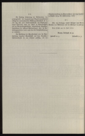 Verordnungsblatt des k.k. Ministeriums des Innern. Beibl.. Beiblatt zu dem Verordnungsblatte des k.k. Ministeriums des Innern. Angelegenheiten der staatlichen Veterinärverwaltung. (etc.) 19121115 Seite: 274