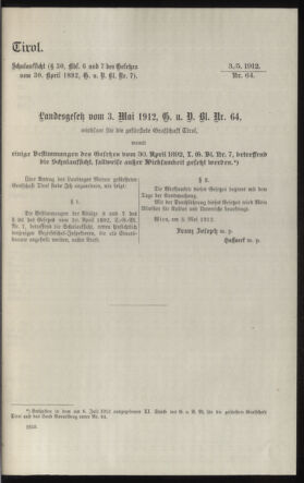 Verordnungsblatt des k.k. Ministeriums des Innern. Beibl.. Beiblatt zu dem Verordnungsblatte des k.k. Ministeriums des Innern. Angelegenheiten der staatlichen Veterinärverwaltung. (etc.) 19121115 Seite: 335