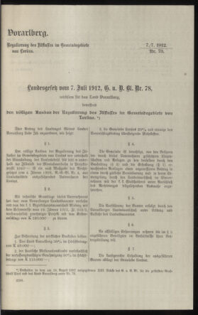 Verordnungsblatt des k.k. Ministeriums des Innern. Beibl.. Beiblatt zu dem Verordnungsblatte des k.k. Ministeriums des Innern. Angelegenheiten der staatlichen Veterinärverwaltung. (etc.) 19121115 Seite: 341