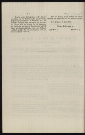 Verordnungsblatt des k.k. Ministeriums des Innern. Beibl.. Beiblatt zu dem Verordnungsblatte des k.k. Ministeriums des Innern. Angelegenheiten der staatlichen Veterinärverwaltung. (etc.) 19121115 Seite: 344