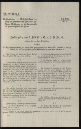 Verordnungsblatt des k.k. Ministeriums des Innern. Beibl.. Beiblatt zu dem Verordnungsblatte des k.k. Ministeriums des Innern. Angelegenheiten der staatlichen Veterinärverwaltung. (etc.) 19121115 Seite: 347