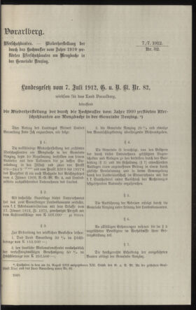 Verordnungsblatt des k.k. Ministeriums des Innern. Beibl.. Beiblatt zu dem Verordnungsblatte des k.k. Ministeriums des Innern. Angelegenheiten der staatlichen Veterinärverwaltung. (etc.) 19121115 Seite: 349