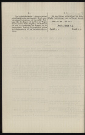 Verordnungsblatt des k.k. Ministeriums des Innern. Beibl.. Beiblatt zu dem Verordnungsblatte des k.k. Ministeriums des Innern. Angelegenheiten der staatlichen Veterinärverwaltung. (etc.) 19121115 Seite: 350