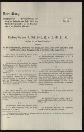 Verordnungsblatt des k.k. Ministeriums des Innern. Beibl.. Beiblatt zu dem Verordnungsblatte des k.k. Ministeriums des Innern. Angelegenheiten der staatlichen Veterinärverwaltung. (etc.) 19121115 Seite: 351