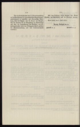 Verordnungsblatt des k.k. Ministeriums des Innern. Beibl.. Beiblatt zu dem Verordnungsblatte des k.k. Ministeriums des Innern. Angelegenheiten der staatlichen Veterinärverwaltung. (etc.) 19121115 Seite: 352