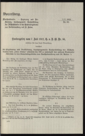 Verordnungsblatt des k.k. Ministeriums des Innern. Beibl.. Beiblatt zu dem Verordnungsblatte des k.k. Ministeriums des Innern. Angelegenheiten der staatlichen Veterinärverwaltung. (etc.) 19121115 Seite: 357