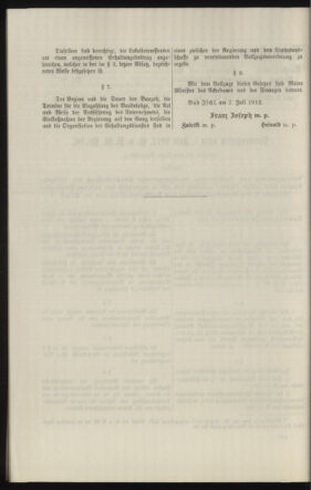 Verordnungsblatt des k.k. Ministeriums des Innern. Beibl.. Beiblatt zu dem Verordnungsblatte des k.k. Ministeriums des Innern. Angelegenheiten der staatlichen Veterinärverwaltung. (etc.) 19121115 Seite: 358