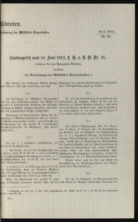 Verordnungsblatt des k.k. Ministeriums des Innern. Beibl.. Beiblatt zu dem Verordnungsblatte des k.k. Ministeriums des Innern. Angelegenheiten der staatlichen Veterinärverwaltung. (etc.) 19121115 Seite: 39