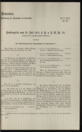 Verordnungsblatt des k.k. Ministeriums des Innern. Beibl.. Beiblatt zu dem Verordnungsblatte des k.k. Ministeriums des Innern. Angelegenheiten der staatlichen Veterinärverwaltung. (etc.) 19121115 Seite: 41