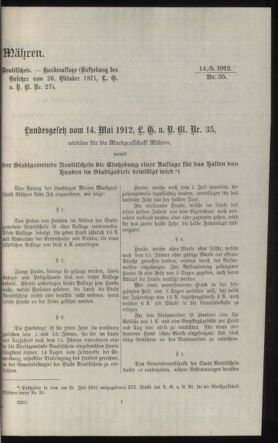 Verordnungsblatt des k.k. Ministeriums des Innern. Beibl.. Beiblatt zu dem Verordnungsblatte des k.k. Ministeriums des Innern. Angelegenheiten der staatlichen Veterinärverwaltung. (etc.) 19121115 Seite: 87