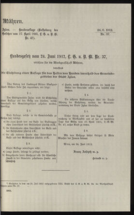 Verordnungsblatt des k.k. Ministeriums des Innern. Beibl.. Beiblatt zu dem Verordnungsblatte des k.k. Ministeriums des Innern. Angelegenheiten der staatlichen Veterinärverwaltung. (etc.) 19121115 Seite: 91