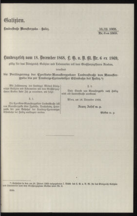 Verordnungsblatt des k.k. Ministeriums des Innern. Beibl.. Beiblatt zu dem Verordnungsblatte des k.k. Ministeriums des Innern. Angelegenheiten der staatlichen Veterinärverwaltung. (etc.) 19130415 Seite: 391