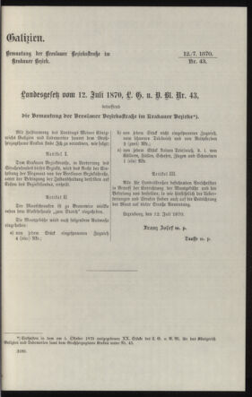 Verordnungsblatt des k.k. Ministeriums des Innern. Beibl.. Beiblatt zu dem Verordnungsblatte des k.k. Ministeriums des Innern. Angelegenheiten der staatlichen Veterinärverwaltung. (etc.) 19130415 Seite: 423