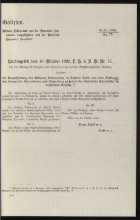 Verordnungsblatt des k.k. Ministeriums des Innern. Beibl.. Beiblatt zu dem Verordnungsblatte des k.k. Ministeriums des Innern. Angelegenheiten der staatlichen Veterinärverwaltung. (etc.) 19130415 Seite: 79