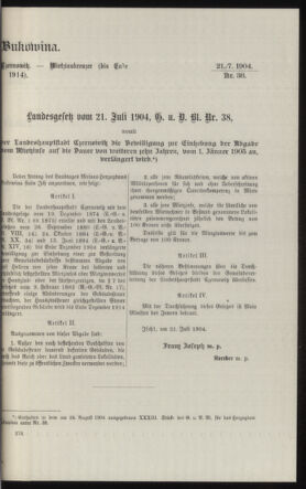 Verordnungsblatt des k.k. Ministeriums des Innern. Beibl.. Beiblatt zu dem Verordnungsblatte des k.k. Ministeriums des Innern. Angelegenheiten der staatlichen Veterinärverwaltung. (etc.) 19130615 Seite: 161