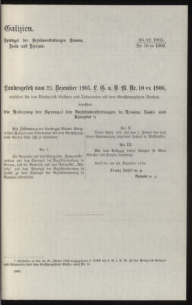 Verordnungsblatt des k.k. Ministeriums des Innern. Beibl.. Beiblatt zu dem Verordnungsblatte des k.k. Ministeriums des Innern. Angelegenheiten der staatlichen Veterinärverwaltung. (etc.) 19130615 Seite: 385