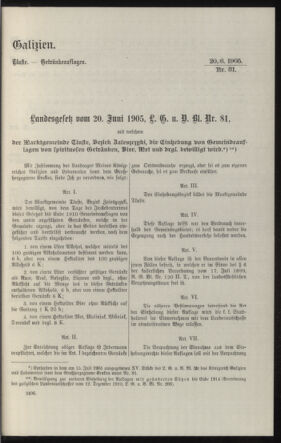 Verordnungsblatt des k.k. Ministeriums des Innern. Beibl.. Beiblatt zu dem Verordnungsblatte des k.k. Ministeriums des Innern. Angelegenheiten der staatlichen Veterinärverwaltung. (etc.) 19130615 Seite: 617