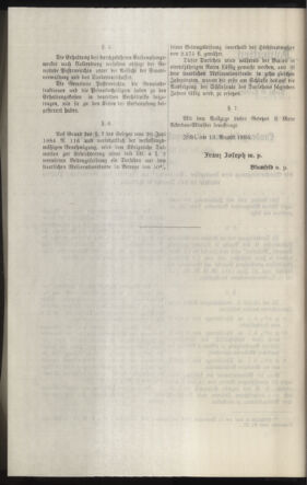 Verordnungsblatt des k.k. Ministeriums des Innern. Beibl.. Beiblatt zu dem Verordnungsblatte des k.k. Ministeriums des Innern. Angelegenheiten der staatlichen Veterinärverwaltung. (etc.) 19130826 Seite: 112