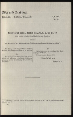 Verordnungsblatt des k.k. Ministeriums des Innern. Beibl.. Beiblatt zu dem Verordnungsblatte des k.k. Ministeriums des Innern. Angelegenheiten der staatlichen Veterinärverwaltung. (etc.) 19130826 Seite: 191