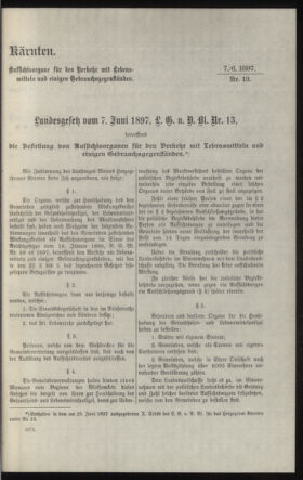 Verordnungsblatt des k.k. Ministeriums des Innern. Beibl.. Beiblatt zu dem Verordnungsblatte des k.k. Ministeriums des Innern. Angelegenheiten der staatlichen Veterinärverwaltung. (etc.) 19130826 Seite: 447