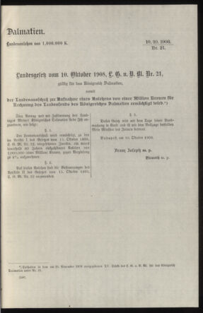 Verordnungsblatt des k.k. Ministeriums des Innern. Beibl.. Beiblatt zu dem Verordnungsblatte des k.k. Ministeriums des Innern. Angelegenheiten der staatlichen Veterinärverwaltung. (etc.) 19130826 Seite: 47