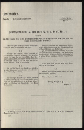 Verordnungsblatt des k.k. Ministeriums des Innern. Beibl.. Beiblatt zu dem Verordnungsblatte des k.k. Ministeriums des Innern. Angelegenheiten der staatlichen Veterinärverwaltung. (etc.) 19130826 Seite: 69