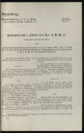 Verordnungsblatt des k.k. Ministeriums des Innern. Beibl.. Beiblatt zu dem Verordnungsblatte des k.k. Ministeriums des Innern. Angelegenheiten der staatlichen Veterinärverwaltung. (etc.) 19130930 Seite: 11