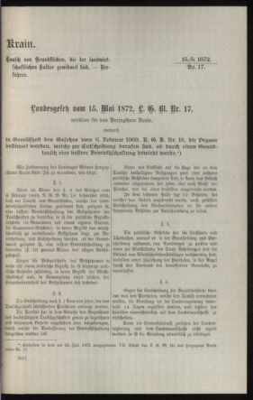 Verordnungsblatt des k.k. Ministeriums des Innern. Beibl.. Beiblatt zu dem Verordnungsblatte des k.k. Ministeriums des Innern. Angelegenheiten der staatlichen Veterinärverwaltung. (etc.) 19130930 Seite: 135