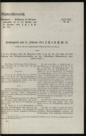 Verordnungsblatt des k.k. Ministeriums des Innern. Beibl.. Beiblatt zu dem Verordnungsblatte des k.k. Ministeriums des Innern. Angelegenheiten der staatlichen Veterinärverwaltung. (etc.) 19130930 Seite: 15