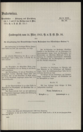 Verordnungsblatt des k.k. Ministeriums des Innern. Beibl.. Beiblatt zu dem Verordnungsblatte des k.k. Ministeriums des Innern. Angelegenheiten der staatlichen Veterinärverwaltung. (etc.) 19130930 Seite: 19