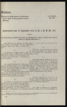 Verordnungsblatt des k.k. Ministeriums des Innern. Beibl.. Beiblatt zu dem Verordnungsblatte des k.k. Ministeriums des Innern. Angelegenheiten der staatlichen Veterinärverwaltung. (etc.) 19130930 Seite: 27