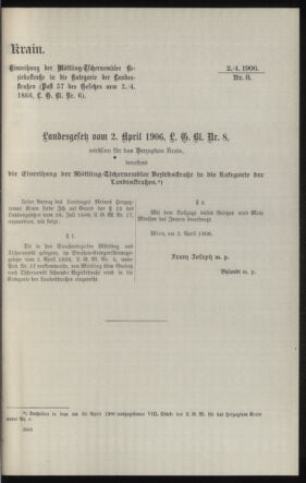 Verordnungsblatt des k.k. Ministeriums des Innern. Beibl.. Beiblatt zu dem Verordnungsblatte des k.k. Ministeriums des Innern. Angelegenheiten der staatlichen Veterinärverwaltung. (etc.) 19130930 Seite: 315