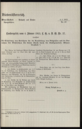 Verordnungsblatt des k.k. Ministeriums des Innern. Beibl.. Beiblatt zu dem Verordnungsblatte des k.k. Ministeriums des Innern. Angelegenheiten der staatlichen Veterinärverwaltung. (etc.) 19130930 Seite: 375