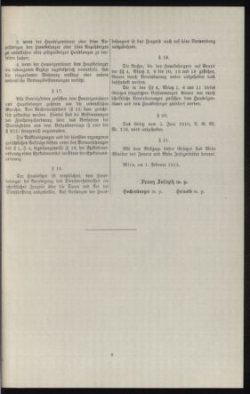 Verordnungsblatt des k.k. Ministeriums des Innern. Beibl.. Beiblatt zu dem Verordnungsblatte des k.k. Ministeriums des Innern. Angelegenheiten der staatlichen Veterinärverwaltung. (etc.) 19130930 Seite: 383