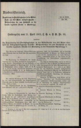 Verordnungsblatt des k.k. Ministeriums des Innern. Beibl.. Beiblatt zu dem Verordnungsblatte des k.k. Ministeriums des Innern. Angelegenheiten der staatlichen Veterinärverwaltung. (etc.) 19130930 Seite: 385